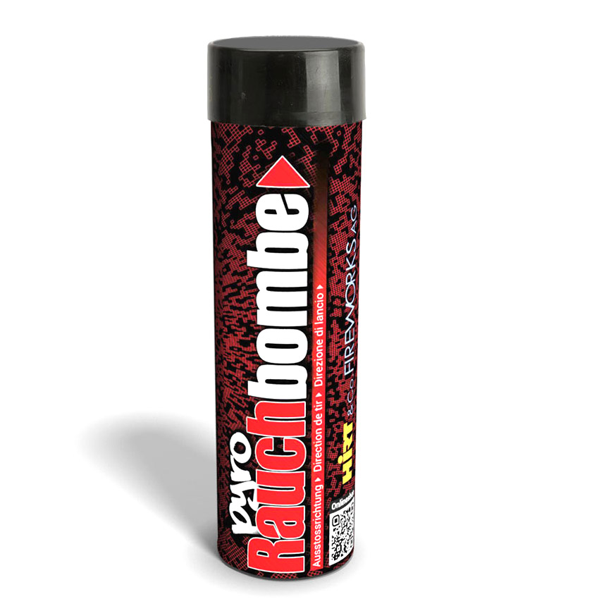 Pyro-Rauchbombe Rot Rauchgranate Smoke Bomb