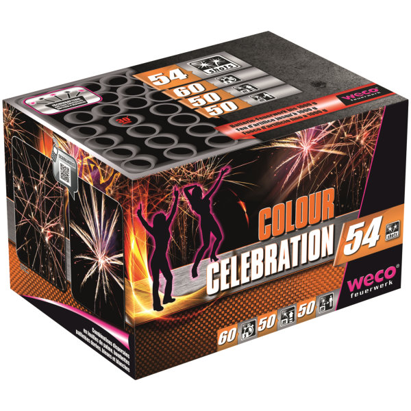 1742 Colour Celebration Feuerwerkbatterie von Weco