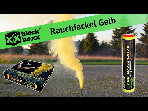 Rauchfackeln Gelb